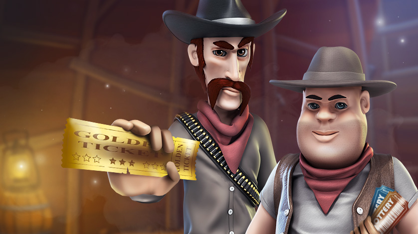 Lottery at online casino Gunsbet